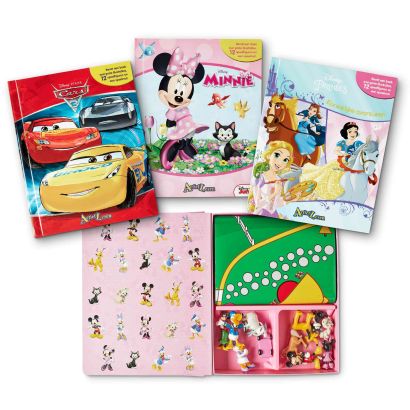 Boek met speelfiguurtjes