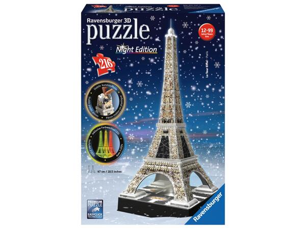Puzzle 3D with LED
