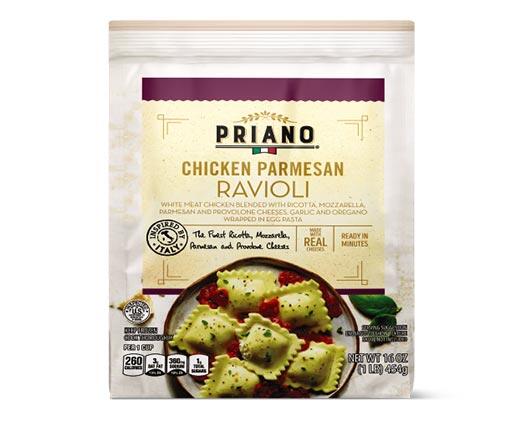 Priano 
 Chicken Parmesan Ravioli