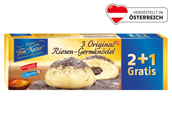 Toni Kaiser Riesen-Germknödel