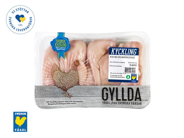 Färsk kycklingbröstfilé
