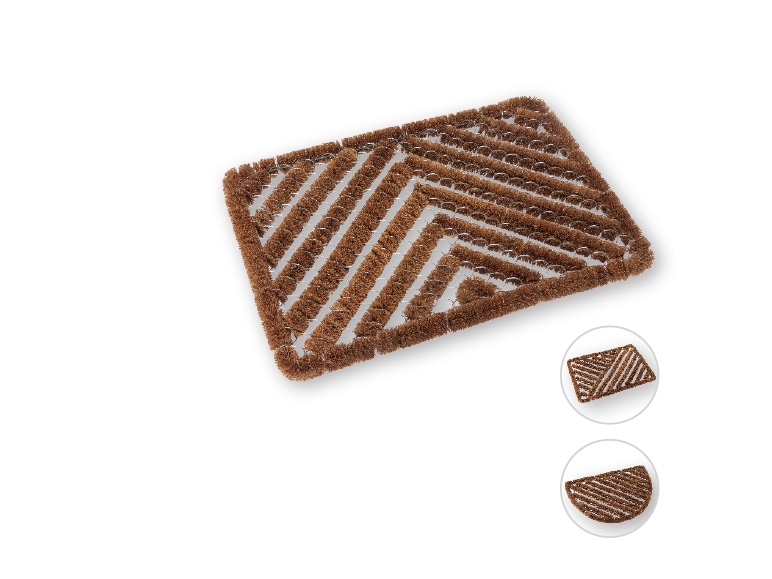 FLORABEST(R) Wiregate Coir Doormat 40 x 60 x 3cm