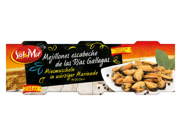 Mejillones escabeche