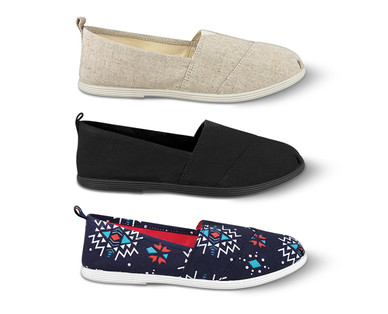 Crane Ladies' Canvas Slip-Ons