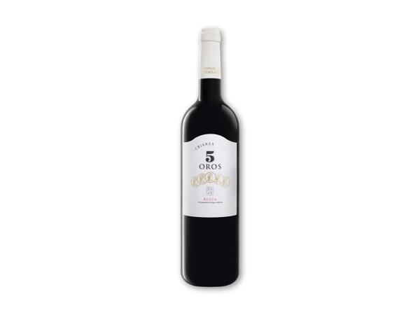 5 Oros Rioja DOCa Crianza eller Langhe DOC Nebbiolo