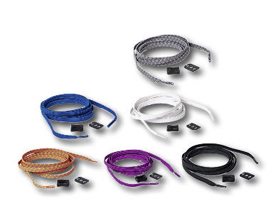 Lacets extensibles avec système de laçage rapide