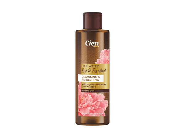 Nettoyant visage rose et argan