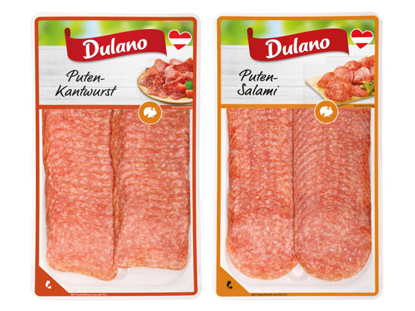 DULANO Putenrohwurst 100 g + 40 g gratis