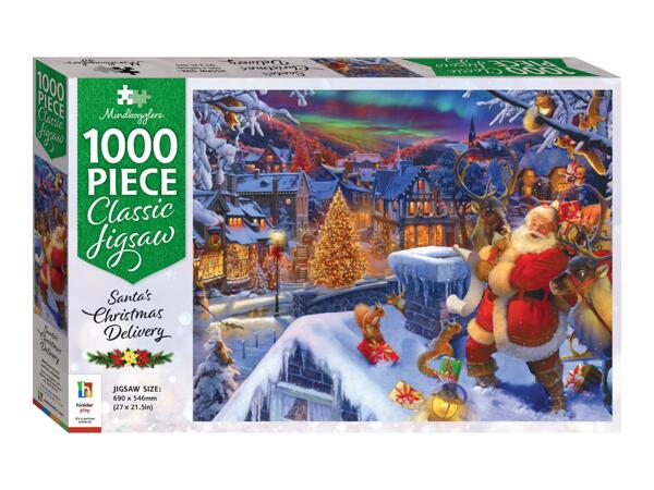 Santa's Christmas Delivery 1000 Piece Puzzle
