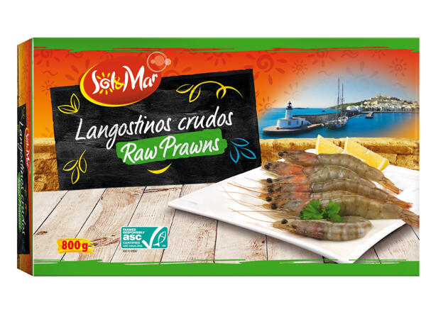 Crevettes vannamei