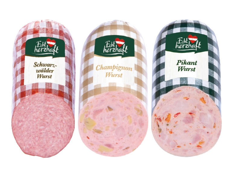 ECHT HERZHAFT Stangenwurst