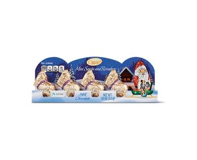 Choceur Milk Chocolate Mini Santa & Reindeer