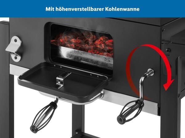 Kansas Holzkohle-Komfortgrill