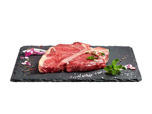 Irish T-bone steak dry aged