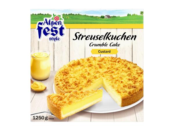 Alpenfest Crumble Tart