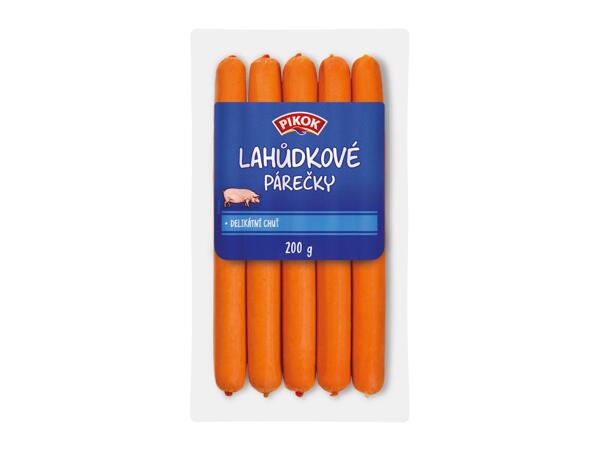 LAHŮDKOVÉ PÁREČKY