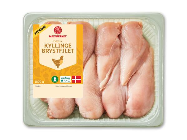 Kyllingebrystfilet eller -inderfilet