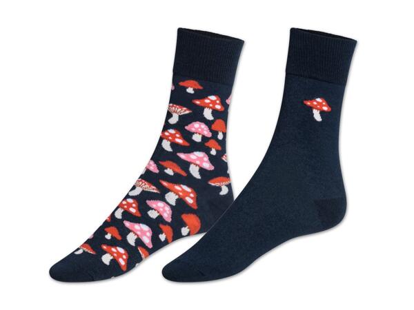 Damen/​Herren Socken, 2 Paar