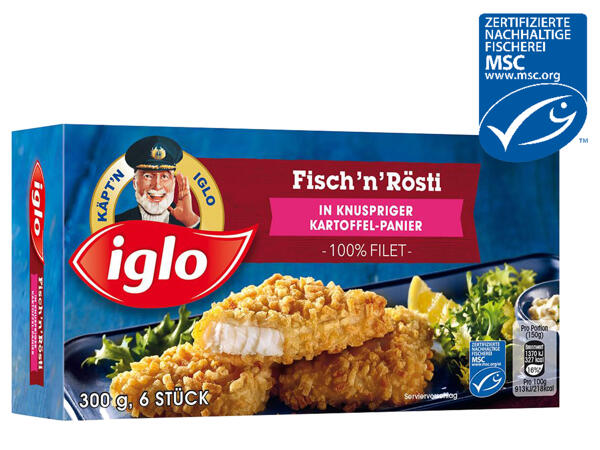 Iglo MSC Fisch‘n‘Rösti