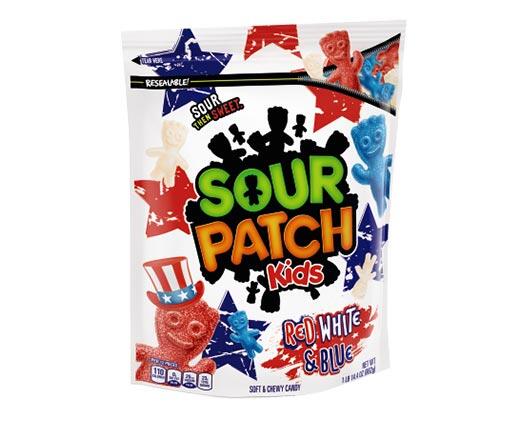Sour Patch Kids 
 Red, White and Blue