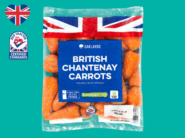 Oaklands British Chantenay Carrots