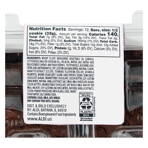 Triple Chocolate Brownie Cookies, 13.5 oz