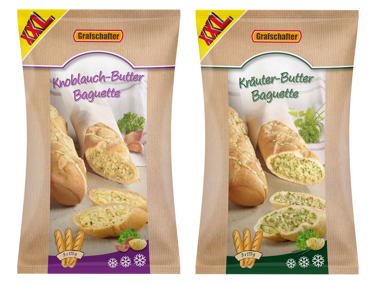 GRAFSCHAFTER Baguettes 3er