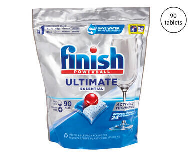 Finish Powerball Ultimate Essential Dishwasher Tablets 90pk
