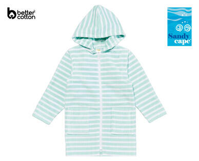 Children's Zip-Up Hooded Towel