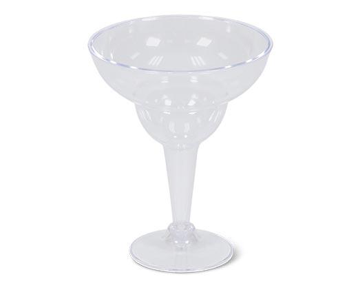 Crofton Plastic Margarita Glasses