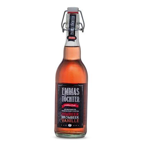Weißwein-Cocktail, Himbeere, Brombeere & Vanille