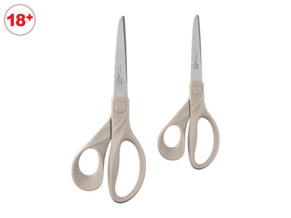 Livarno Home Beige Scissors Set - 2 Pack