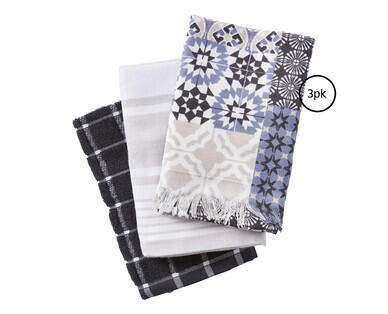 Cotton Tea Towels 3pk