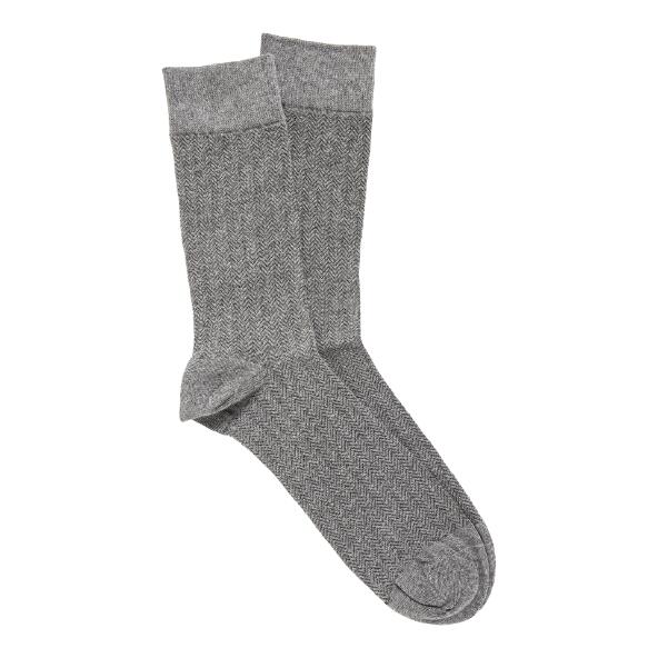 ENRICO MORI(R) 				Chaussettes pour hommes