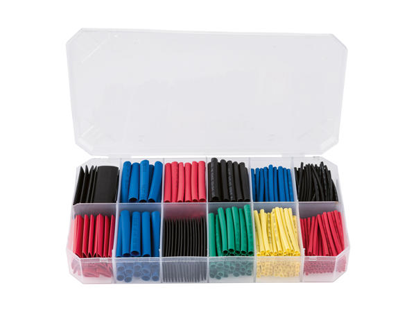 Assortiment de gaines thermorétractables, 450 pièces