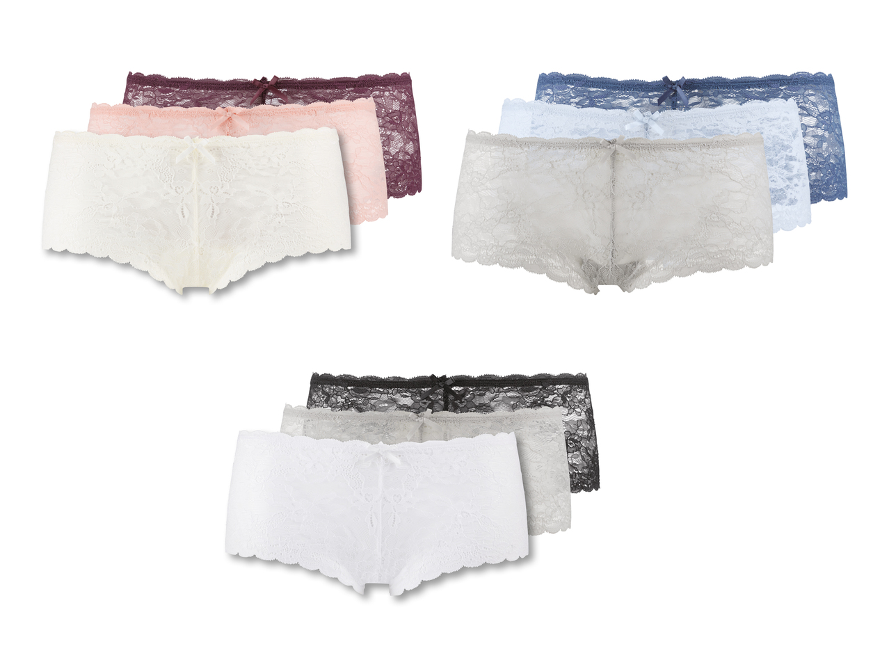 Hipsters en dentelle, lot de 31