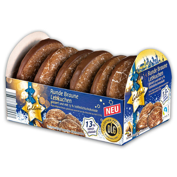Runde Braune Lebkuchen