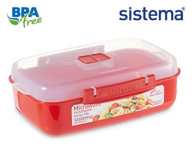 SISTEMA Microwave Containers Rectangle