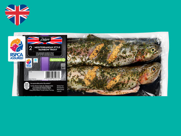 Deluxe 2 Mediterranean-Style British Rainbow Trout