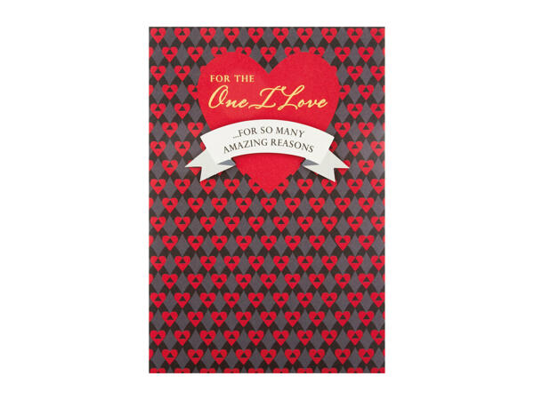 Hallmark Valentine's Card or Gift Bag