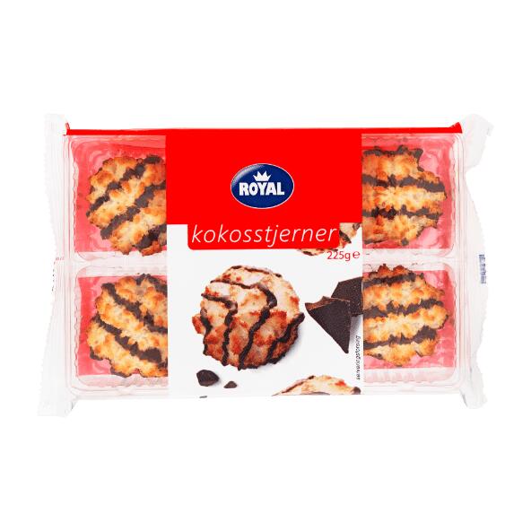ROYAL Kokosstjerner eller mini mazariner