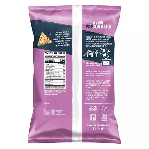 Cinnamon Crunch Popcorn Chips, 7 oz