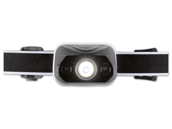 LED-Stirnleuchte mit Sensorfunktion