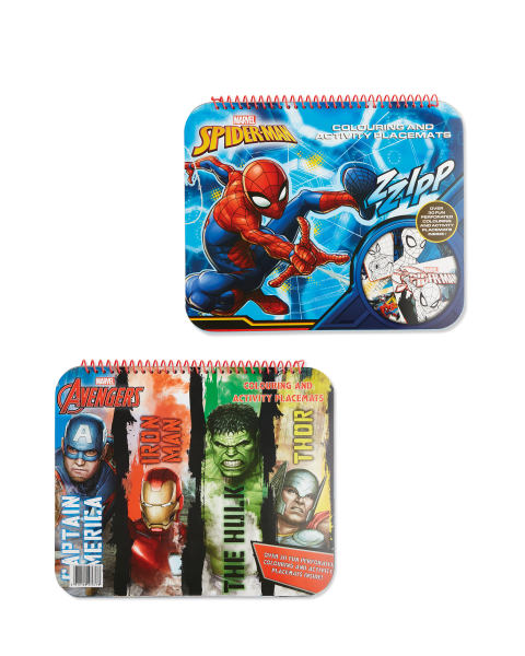 Avengers & Spiderman Activity Book