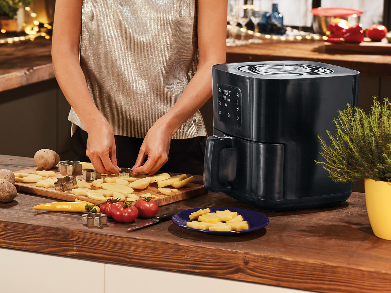 Silvercrest Kitchen Tools Hot Air Fryer1