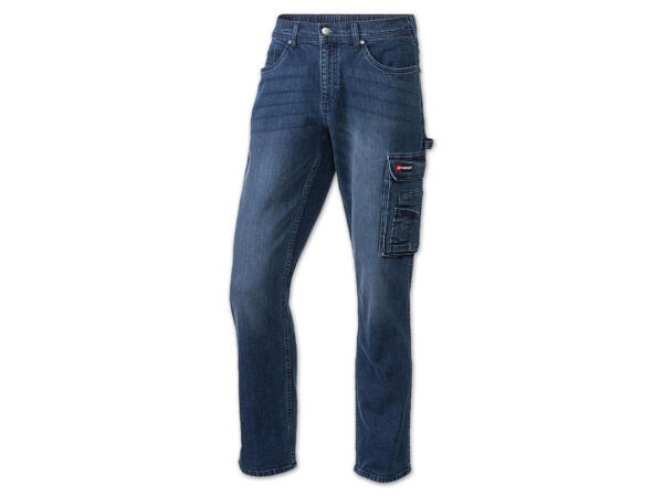 Herren Jeans-Arbeitsbundhose