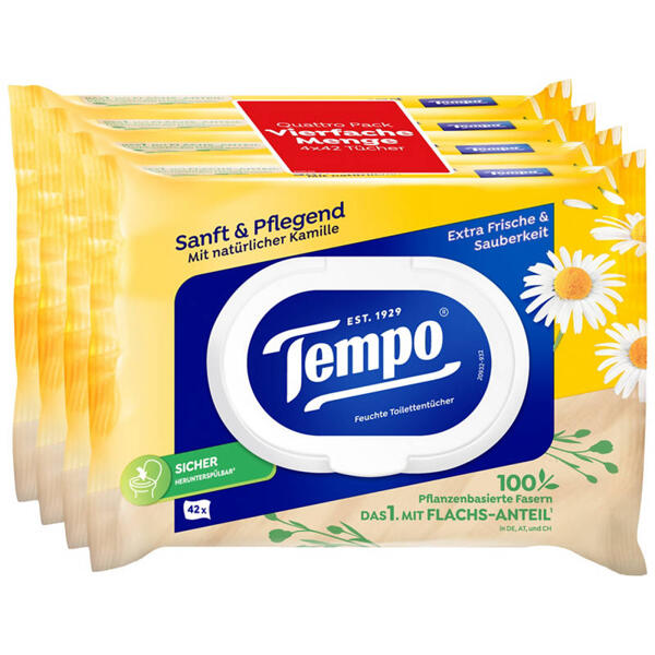 TEMPO Papier hygiénique humide