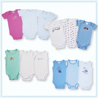 Bodys für Babys, 3 St.