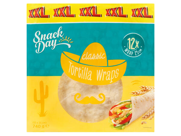 Tortilla Wraps 740 g