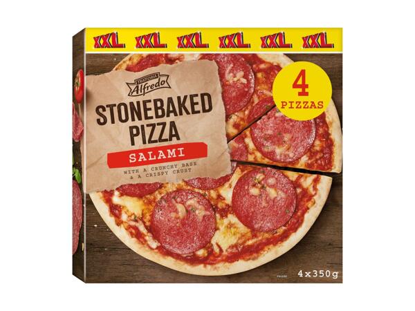 XXL Stonebaked Salami Pizza